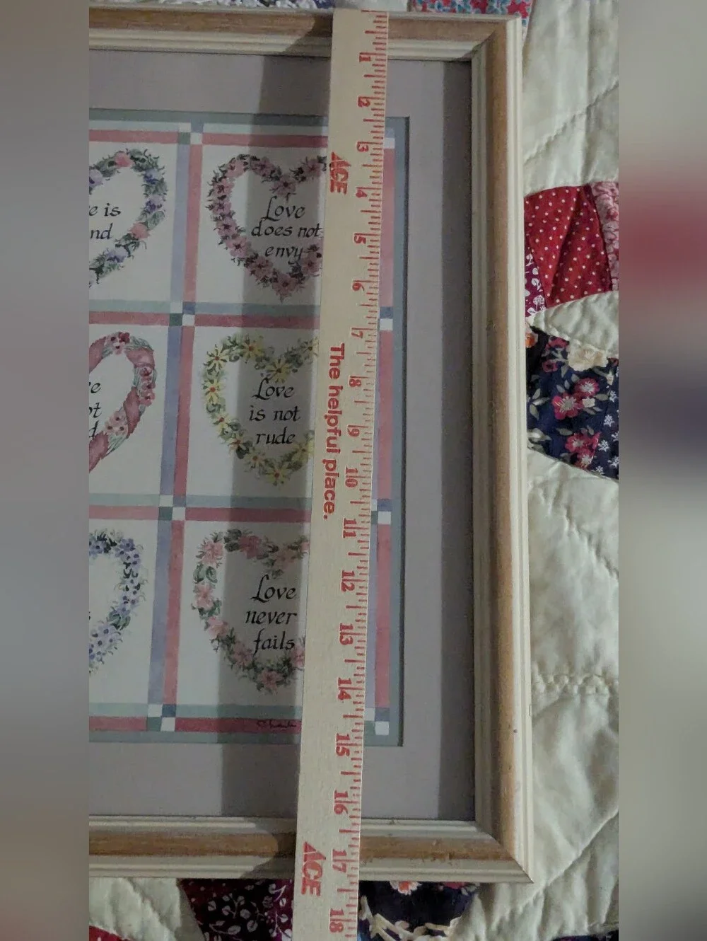 1 Corinthians 13 Vintage Home Interior 